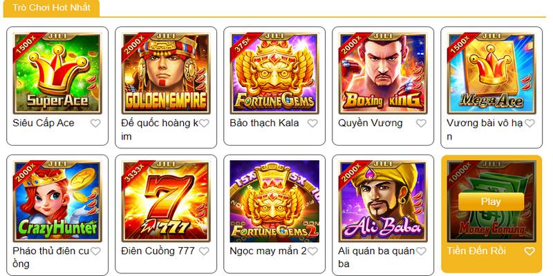 Giới thiệu sảnh Jili cùng bộ sưu tập game cực chất 